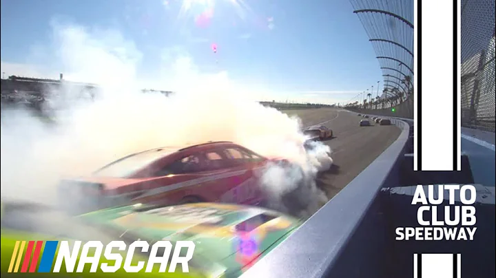 Bubba Wallace, Brad Keselowski trigger big wreck a...