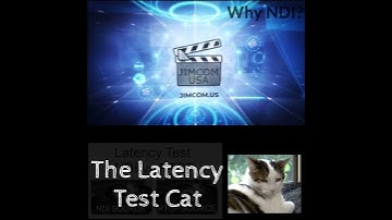 5 Reasons to get NDI PTZ Cameras | NDI Technology | Latency Test Cat | #shorts