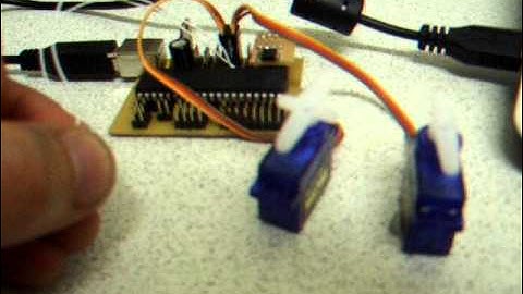 USB servo board playback