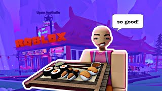 OPENING A SUSHI RESTAURANT IN ROBLOX 🍣 🥢⛩️