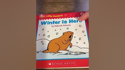 First little readers winter is here Laha English