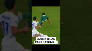 O&#39;zbekning jaxli huddi zanjirband sher kabi...   #futbol #uzbek #uzbekistan #funny #football