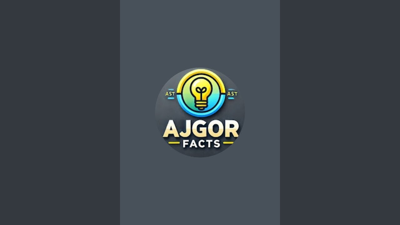 Ajgor Facts is live! - YouTube