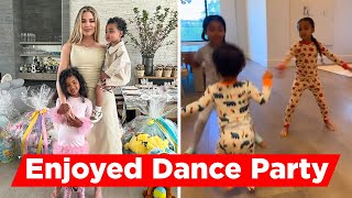 Khloé Kardashian Shares Her Kids Nightly Dance Party Craziness Video