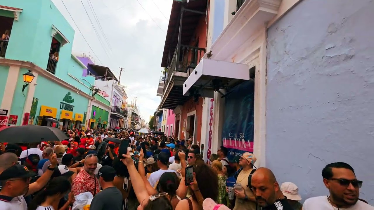 Short Walkthrough of Las Fiestas de La Calle San Sebastián, San Juan, PR (Jan 17, 2026)