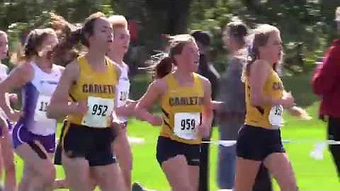 Carleton College women's cross country 2017 MIAC C...
