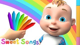 Learn Colors Song | Nursery Rhymes & Kids Songs