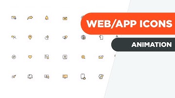 Animated Icons for Website/App | Animation Video | Jatinder Jeetu