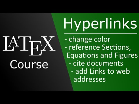 Hyperlinks with hyperref in LaTeX - Link URLs, files, sections, figures, equations and change color