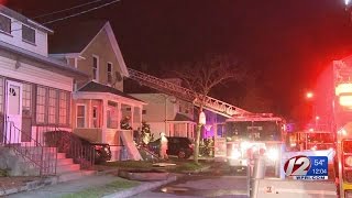 4 displaced in overnight Cranston fire