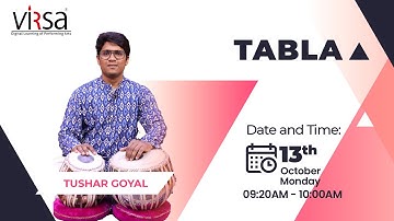 Tabla Class | Guru Tushar Goyal | 13th October, 2025 | Routes 2 Roots