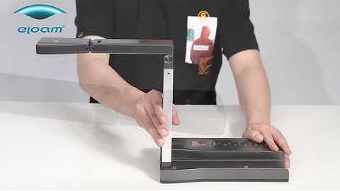 Eloam VE1000A3AF 4K Document Camera | Fast Scan, Auto Focus, LED Light