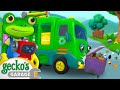 Recycling Day Repairs | Gecko&#39;s Garage | Cartoons For Kids | Toddler Fun Learning