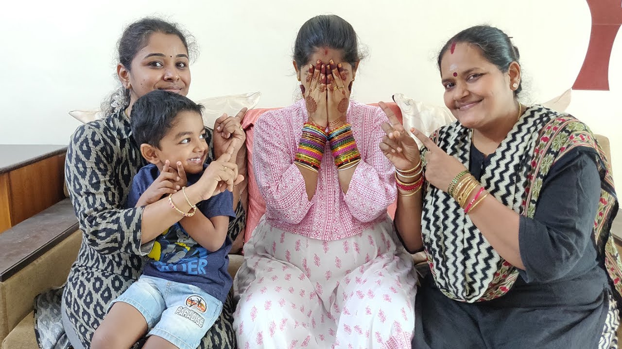 💕 Good News | Pregnancy announcement tamil | Pregnancy Reveal | In-Laws kitchen