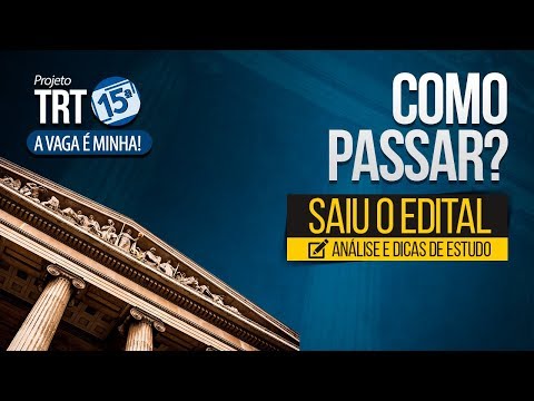 Concurso TRT 15ª