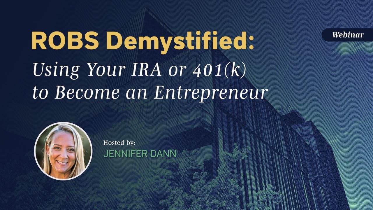 Ira Robs ROBS Demystified: Using Your IRA or 401(k) to Become an Entrepreneur ...