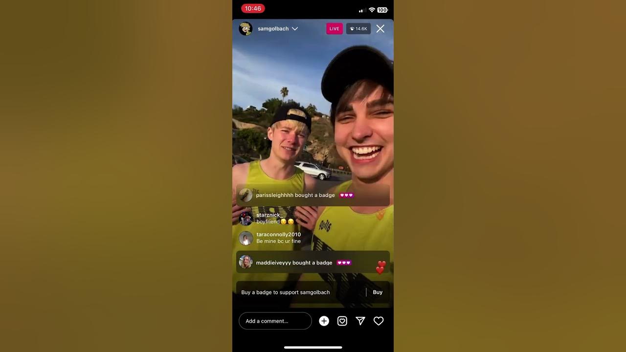 sam and colby live - YouTube
