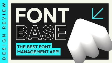 FontBase: The BEST Font Management App for Independent Designers!
