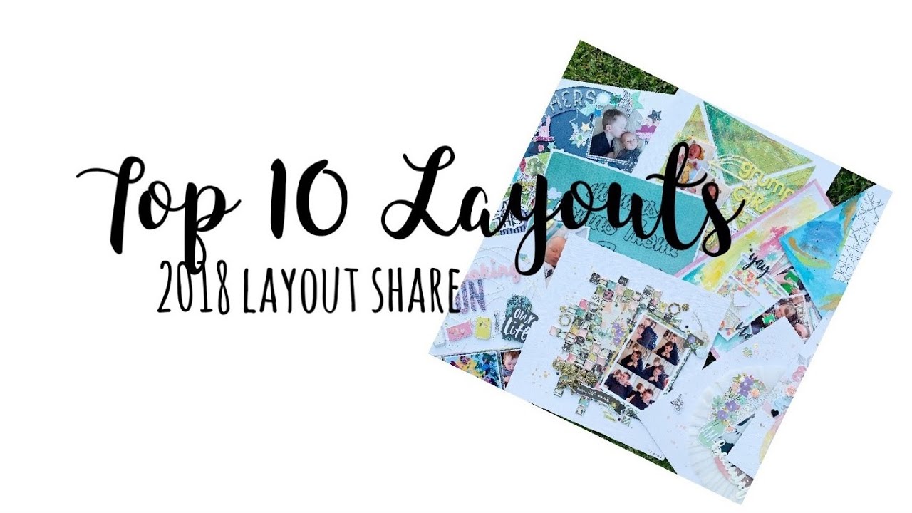 Top 10 Scrapbook Layouts of 2018 video phone beyonce mp3