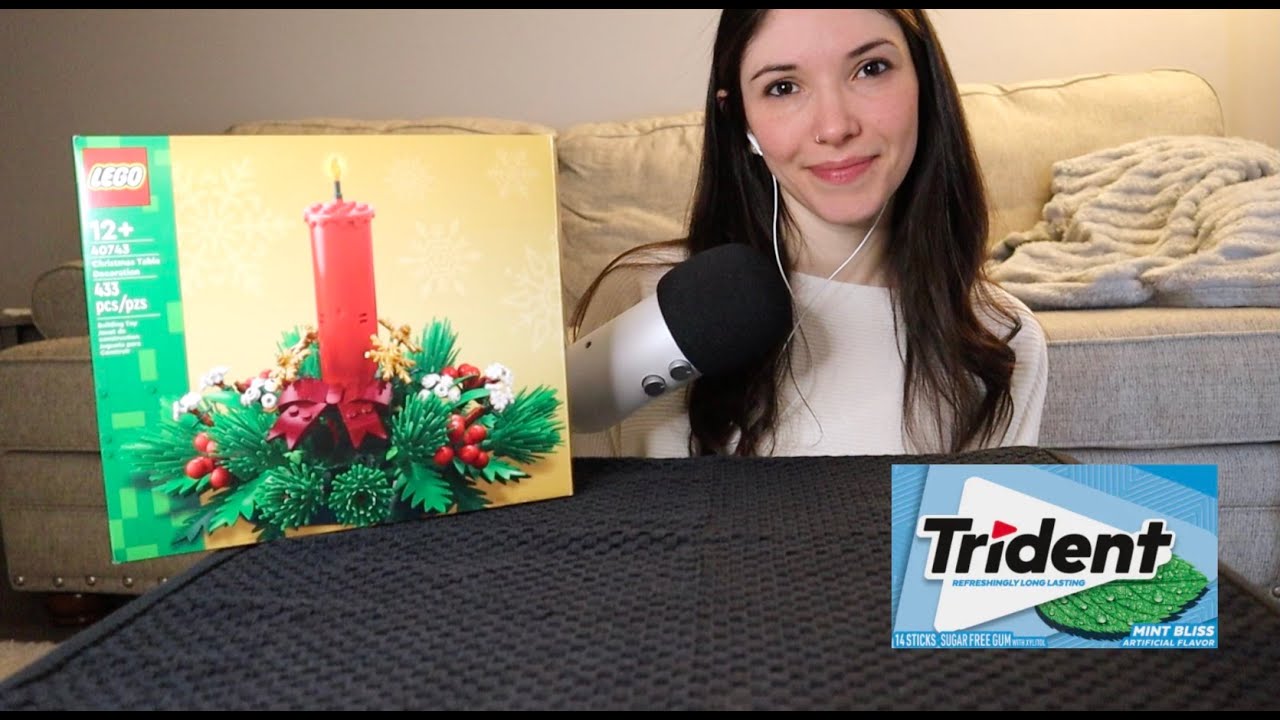 ASMR | una hora de Legos y chicle para dormir 🎄