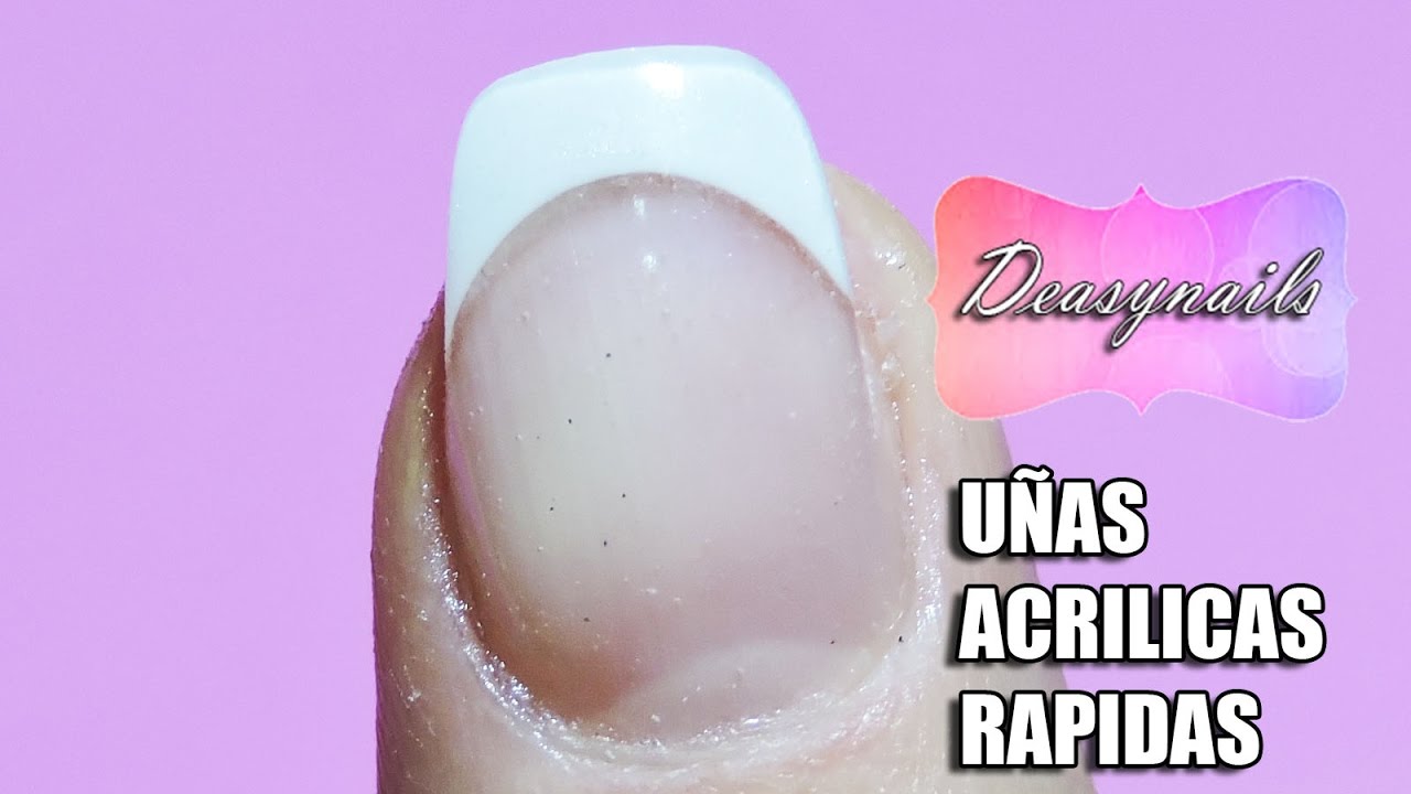 como hacer las uñas acrilicas mas rapidas - Tutorial uñas acrilicas para  principiantes Deasynails - thptnganamst.edu.vn