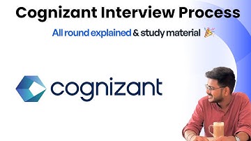 Cognizant Interview Process | All Rounds Explained + Preparation Resources || 2025