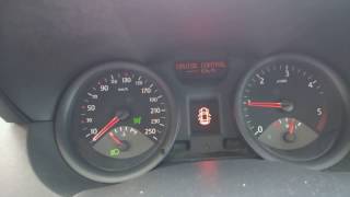 Renault Megane II 1.5 dci Cold Start