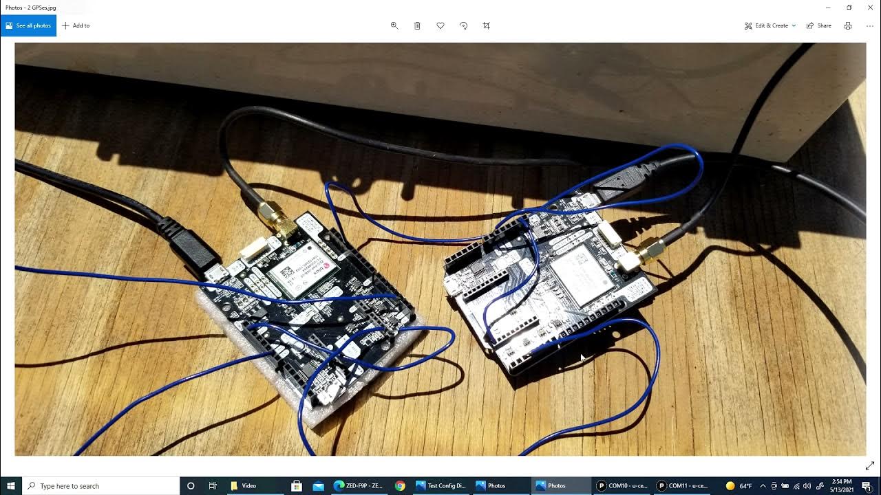 Experiments with the Ublox F9P RTK GPS YouTube