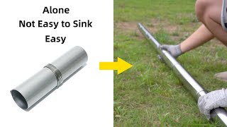 Titanium stove pipe for camping wood stove and DIY tent stove