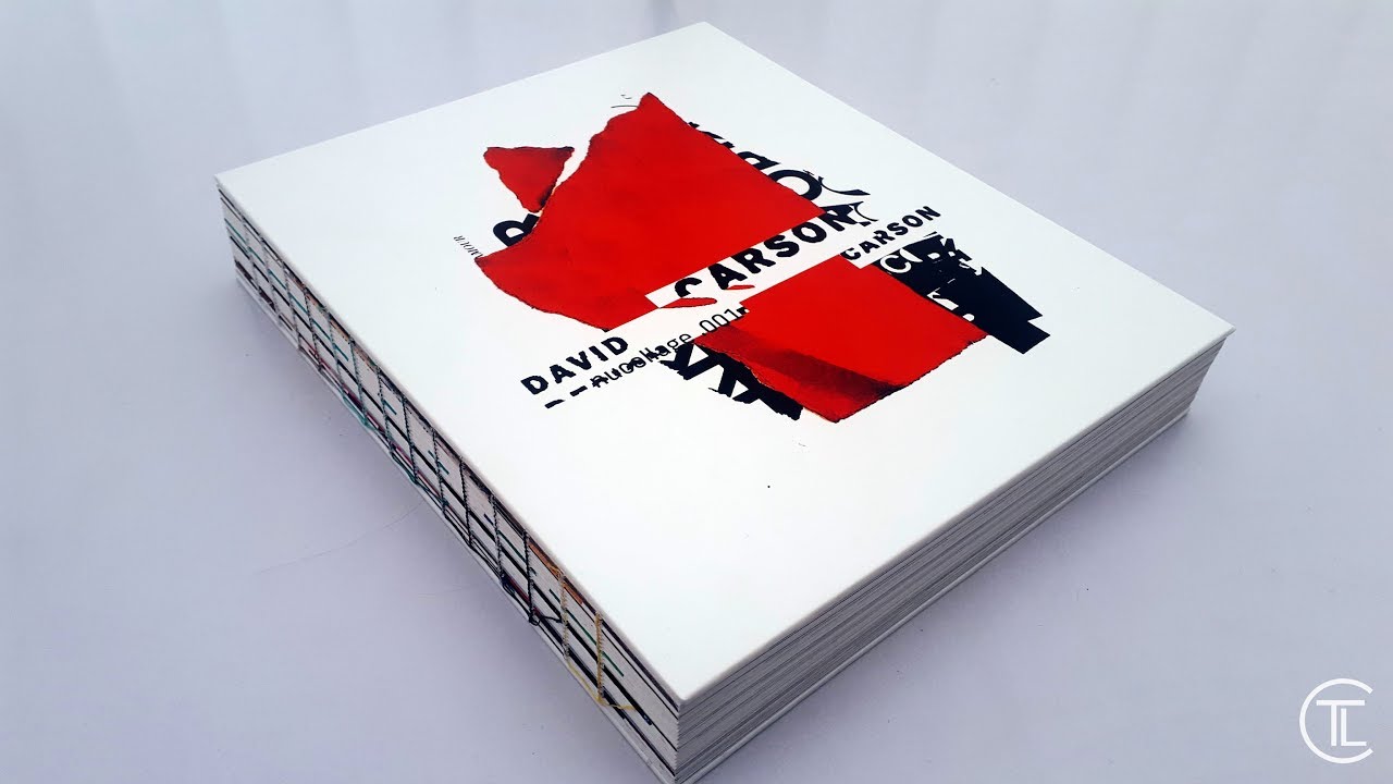 David Carson New book nu collage.001 Unwrap - YouTube