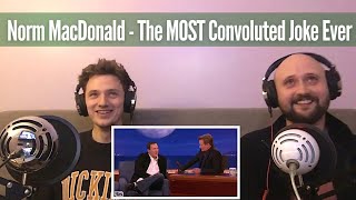 Reacting to 'The Most Convoluted Joke Ever' by Norm MacDonald (#IrishReact)