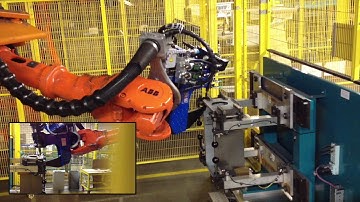 BTM Europe -  Robot Clinch Unit with Hydraulic Drive | Clinching Equipment