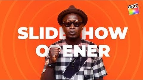 Apple Motion Template | Dynamic Slideshow Opener