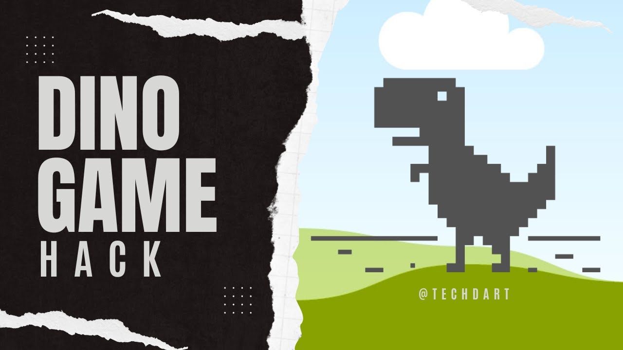 Hack Google Chrome Dinosaur Game, Hack Google Chrome Dino Game For  Unlimited Score, Cyber Warriors 