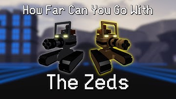 How Far Can You Go With ONLY Zeds | Tower Battles: Battlefront