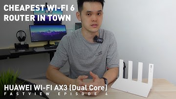 FastView - HUAWEI Wi-Fi AX3 Router Review (Cheapest Wi-Fi 6 Router)