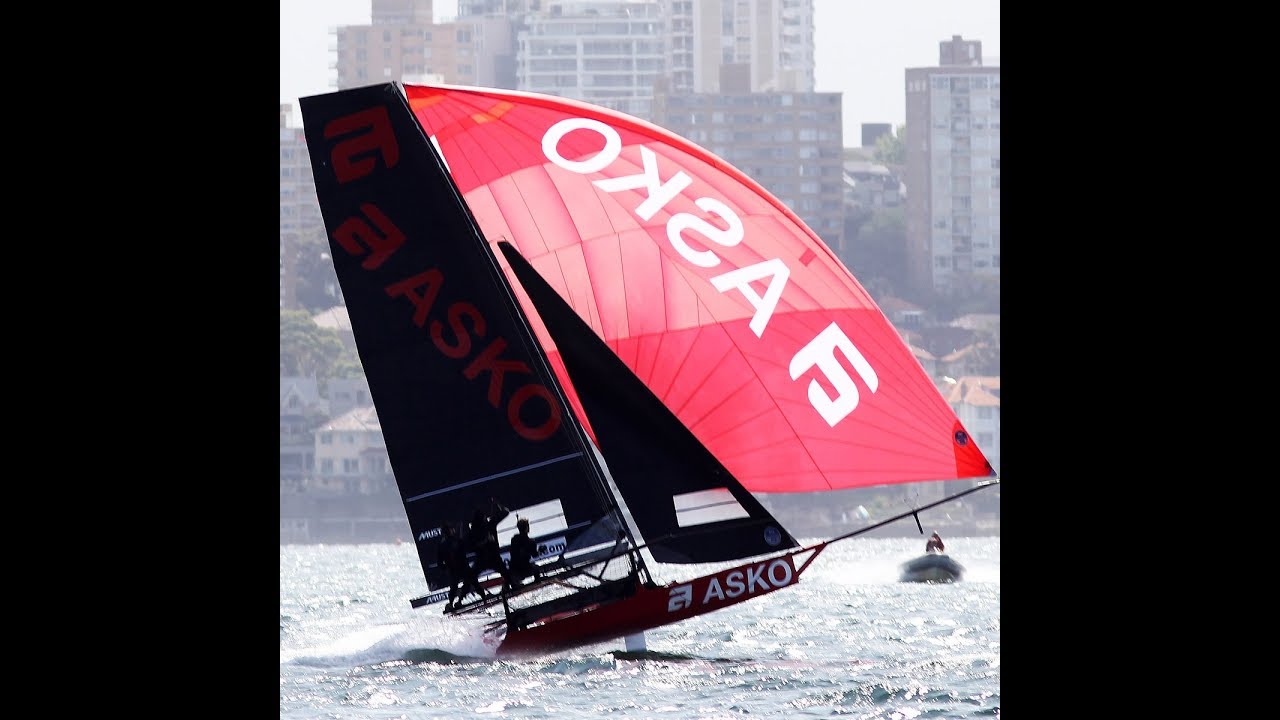 ⁣18 Footers Spring Series 2018 - Race 2 - 3 Buoys - Alf Beashel Memorial Trophy
