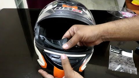 LS2 helmet nose guard