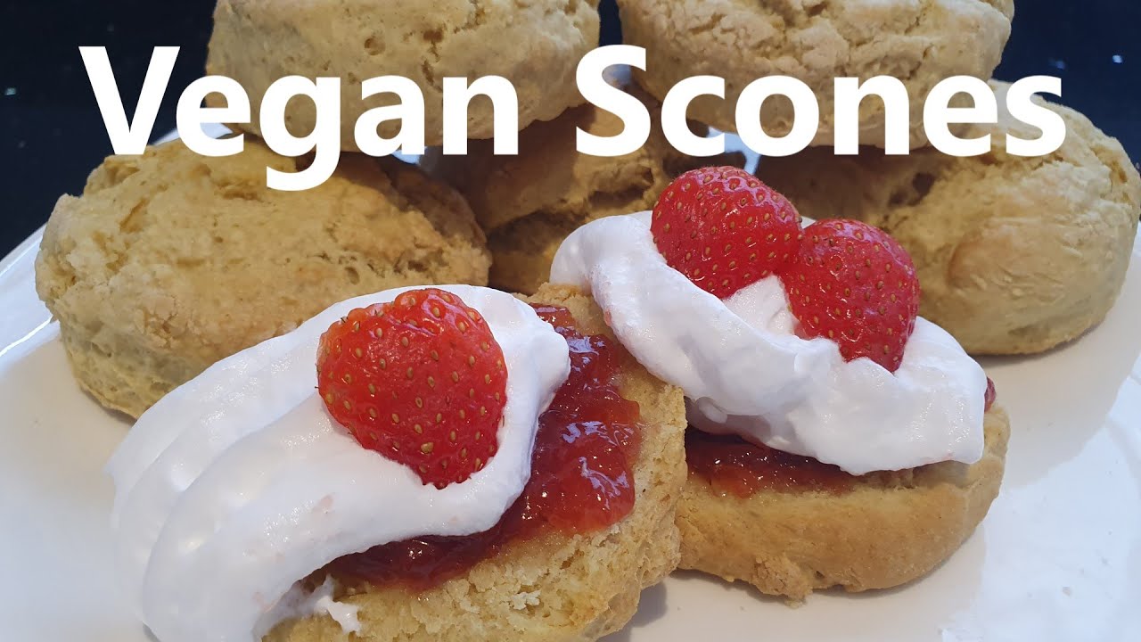 Vegan Scones For Beginners Easy Baking Youtube