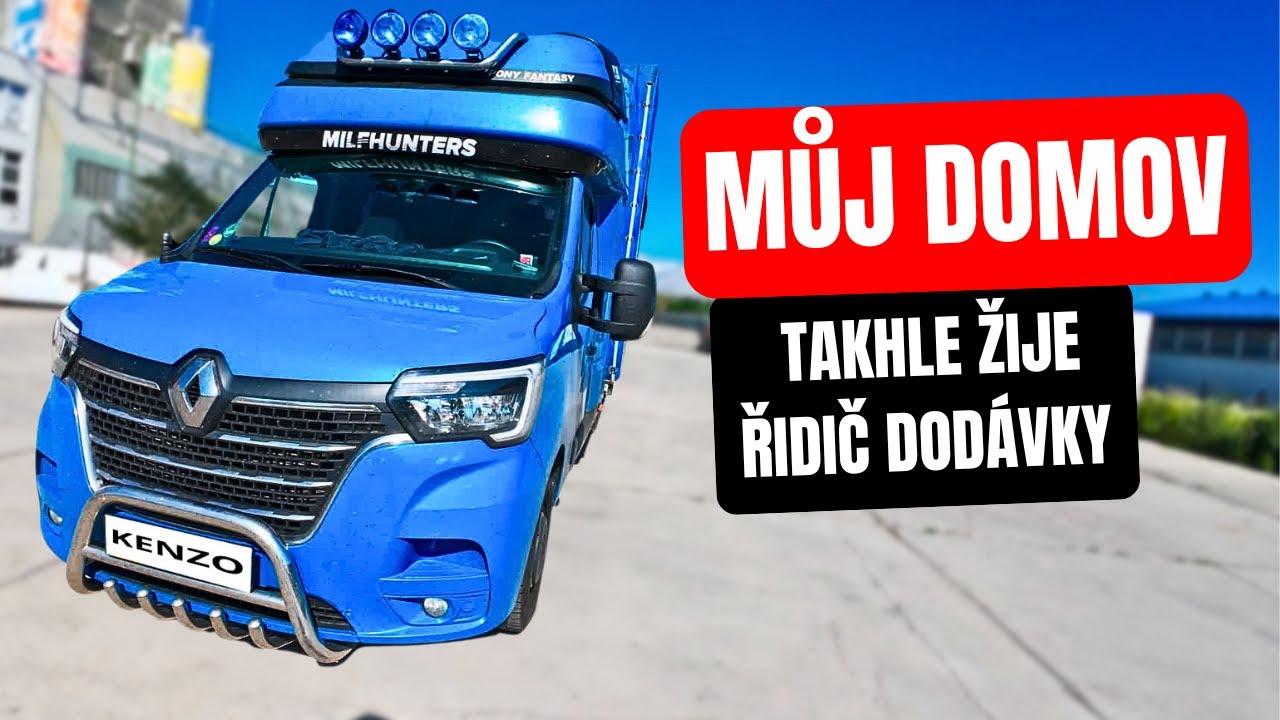 Týdny bez domova. Takhle žiju jako řidič dodávky