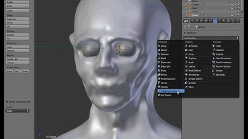 Basic Form - Sculpting a Zombie Head in Blender 2.54 - Part 2