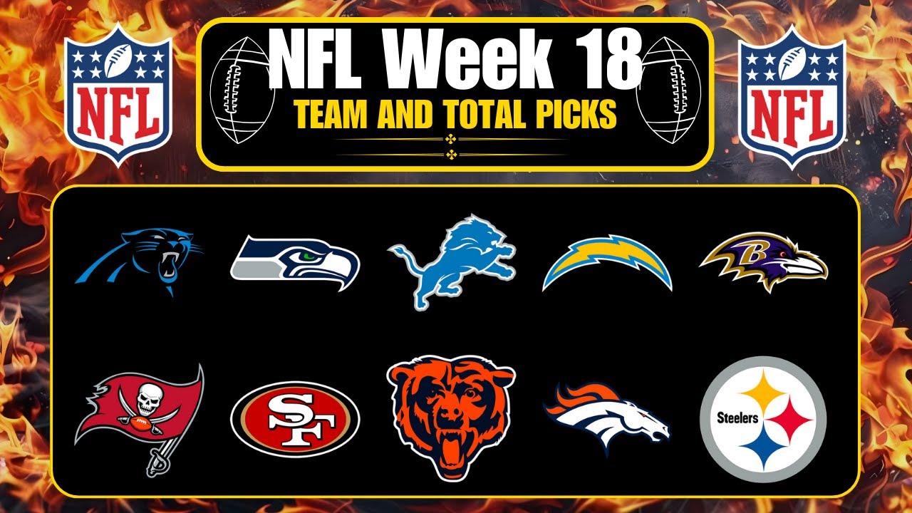 NFL Week 18 Picks! NFL Picks & Predictions 2025
