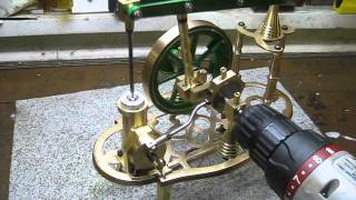 Testing part finished Half Beam Engine.