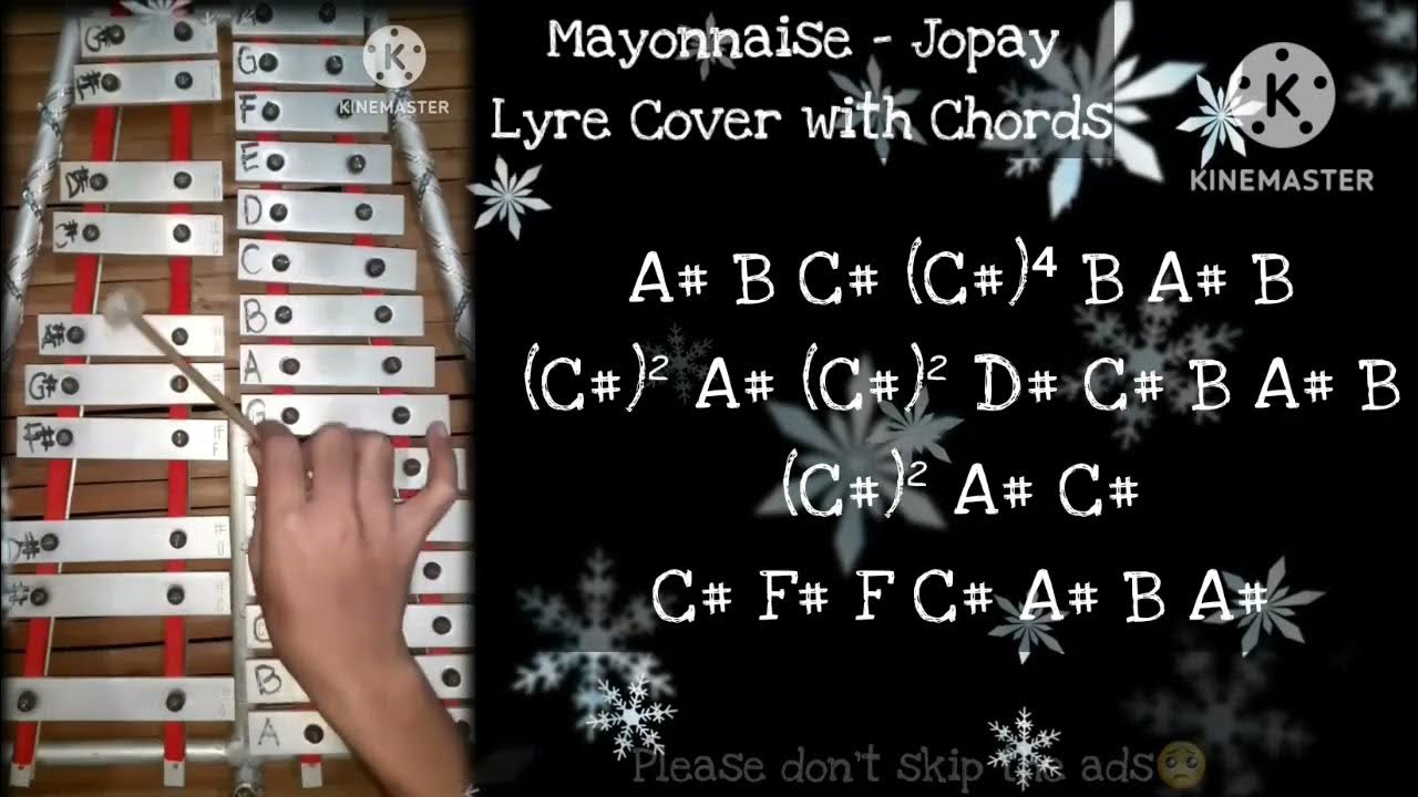 Mayonnaise Jopay (My Official Lyre Cover with chords) cover lyre 
