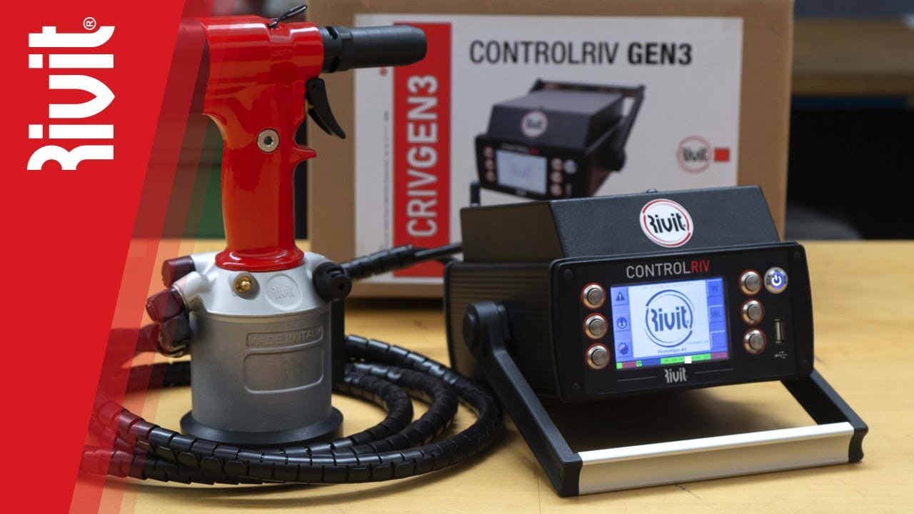 CONTROLRIV GEN3 - Controllo di processo per rivetti, inserti e bulloni a strappo