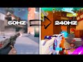 POV: You switched from 60hz to 240hz monitor