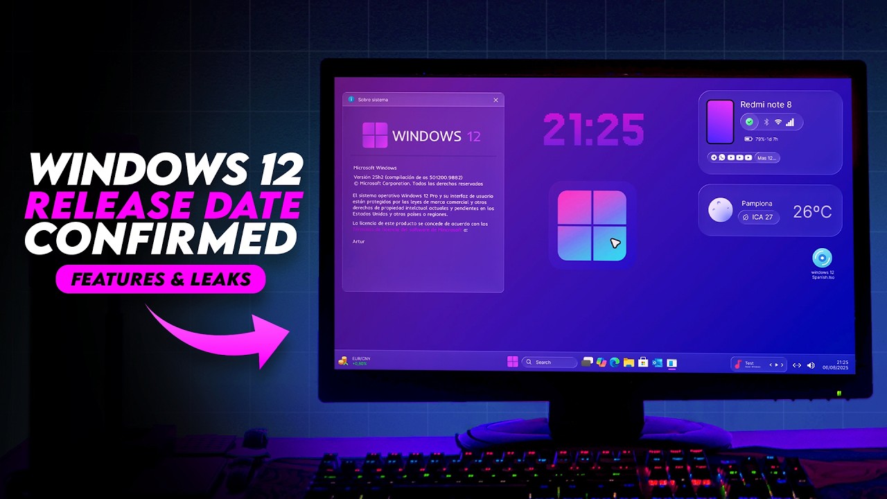 Функции Windows 12, утечки информации и подтвержденная дата выхода — 2026 год.