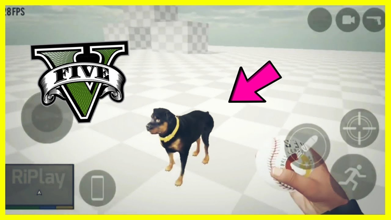 GTA 5 ANDROİD DOG UPDATE ! GLS V MOBİLE YouTube