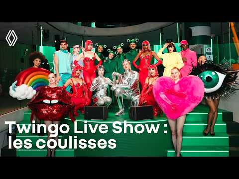 Behind the scenes of the Twingo Live Show