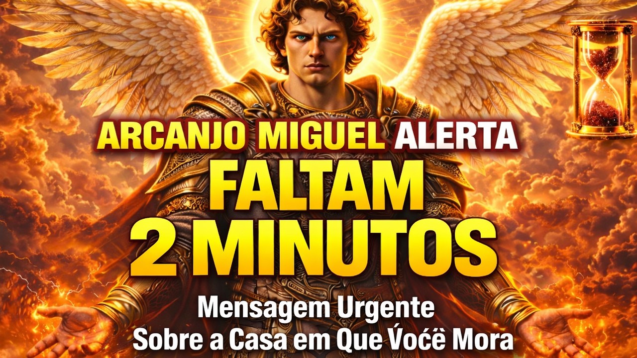 Arcanjo Miguel ALERTA : Faltam Apenas 2 Minutos – Mensagem Urgente Sobre a Casa Onde Você Mora